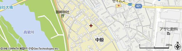 岡山県総社市中原553周辺の地図