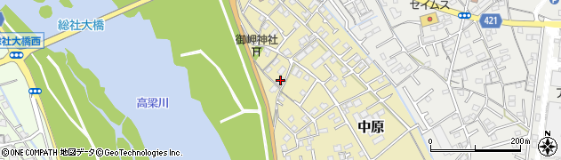 岡山県総社市中原958周辺の地図