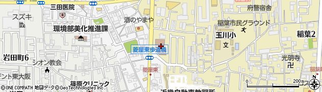 東大阪市消防局警防部予防広報課周辺の地図
