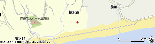 愛知県豊橋市小松原町（柄沢谷）周辺の地図