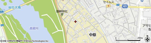 岡山県総社市中原804周辺の地図