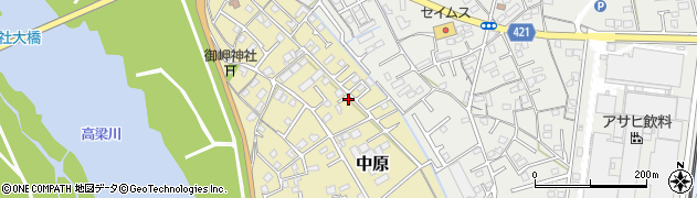 岡山県総社市中原853周辺の地図