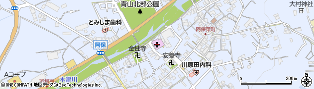 青山ホール周辺の地図