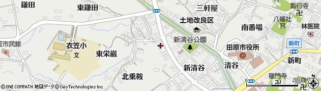 株式会社シバタ　田原店周辺の地図