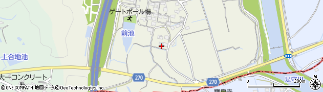 岡山県岡山市北区津寺1100周辺の地図