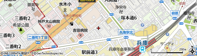 原酒店周辺の地図