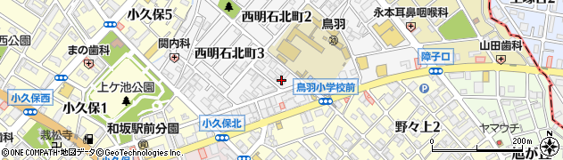 株式会社モトヤマ　明石営業所周辺の地図