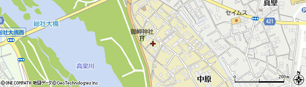 岡山県総社市中原959周辺の地図