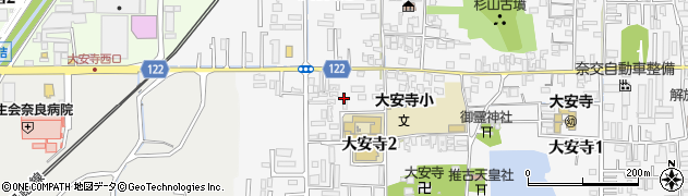 京終停車場薬師寺線周辺の地図