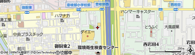 ミドリ安全東大阪株式会社周辺の地図