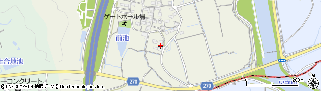 岡山県岡山市北区津寺1097周辺の地図