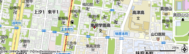 誓安寺周辺の地図