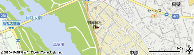 岡山県総社市中原963周辺の地図