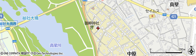 岡山県総社市中原962周辺の地図