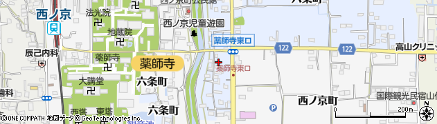 奈良県奈良市六条町297周辺の地図