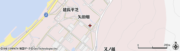 愛知県田原市野田町平芝92周辺の地図