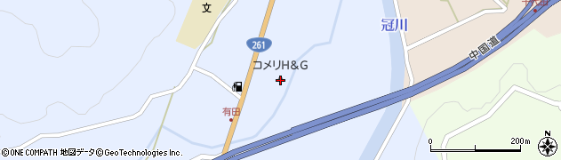 コメリハード＆グリーン千代田有田店周辺の地図