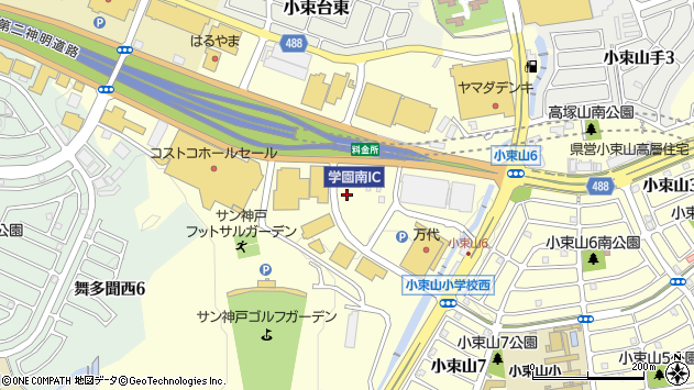 〒655-0001 兵庫県神戸市垂水区多聞町の地図