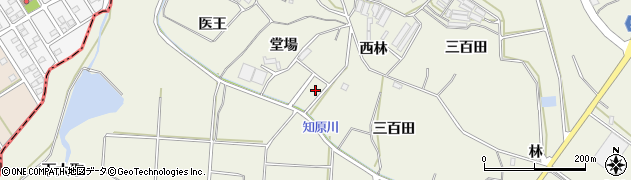 愛知県豊橋市杉山町西林36周辺の地図