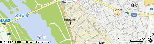 岡山県総社市中原972周辺の地図