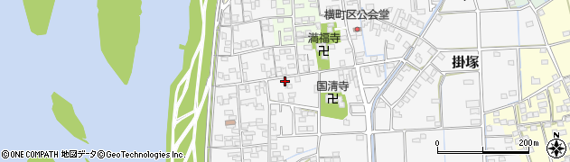 静岡県磐田市掛塚1327周辺の地図