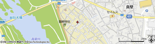 岡山県総社市中原974周辺の地図