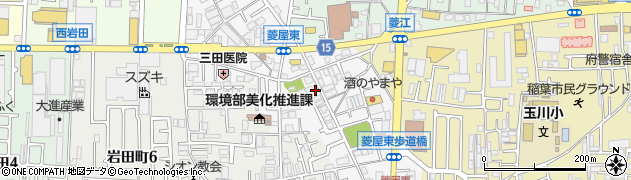 大阪府東大阪市菱屋東周辺の地図