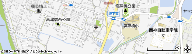 神戸市立社会福祉施設高津橋地域福祉センター周辺の地図