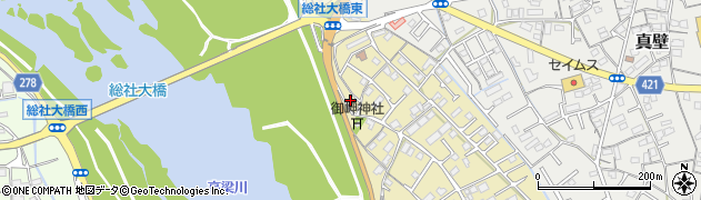 岡山県総社市中原989周辺の地図