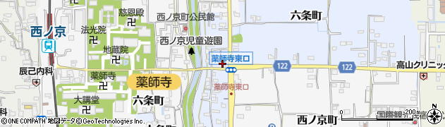 奈良県奈良市六条町289周辺の地図