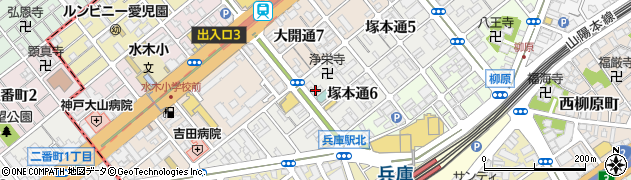 株式会社アサヤマ　兵庫事務所周辺の地図