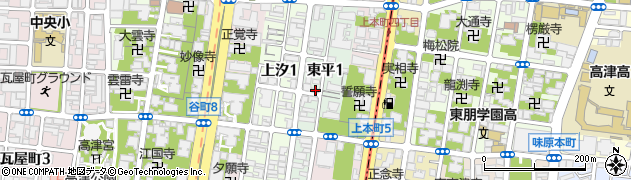 駒乕号本店周辺の地図