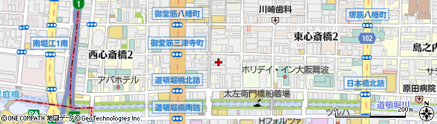 株式会社コポ　南心斎橋店周辺の地図