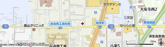 フォトスタジオワタナベ　柏木店周辺の地図