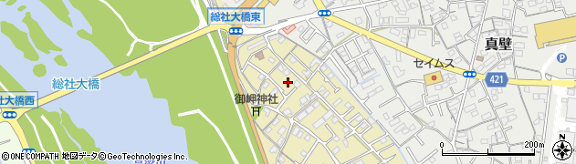 岡山県総社市中原978周辺の地図