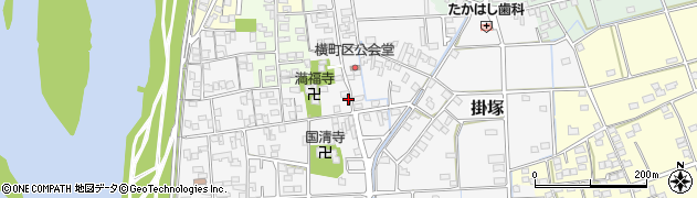 静岡県磐田市掛塚811周辺の地図