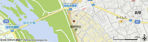 岡山県総社市中原987周辺の地図