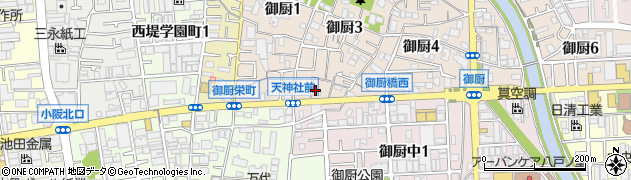 株式会社フタバクリーニング　御厨店周辺の地図