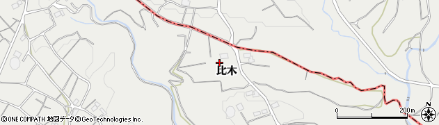 静岡県御前崎市比木216周辺の地図