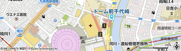 ケンタッキーフライドチキンイオンモール大阪ドームシティ店周辺の地図
