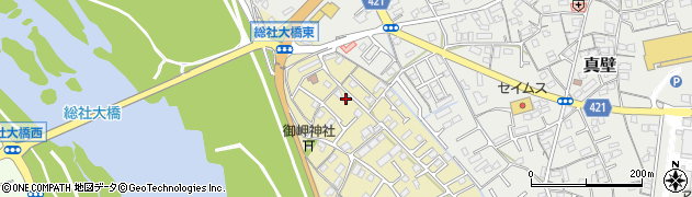 岡山県総社市中原979周辺の地図