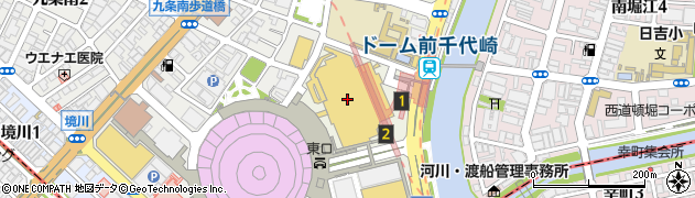 築地銀だこ イオンモール大阪ドームシティ店周辺の地図