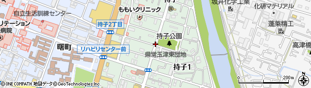 兵庫県神戸市西区持子周辺の地図