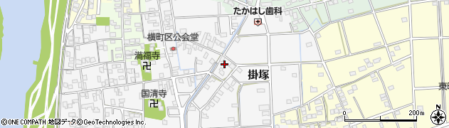 静岡県磐田市掛塚横町564周辺の地図