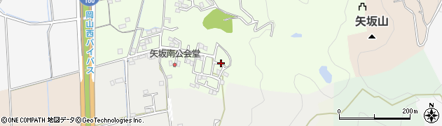 岡山県岡山市北区矢坂本町3周辺の地図
