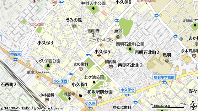 〒673-0004 兵庫県明石市鳥羽弁財天の地図