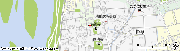 静岡県磐田市田町832周辺の地図