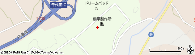 株式会社熊平製作所　千代田工場周辺の地図