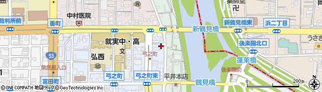 榎本神社周辺の地図