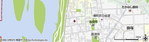 静岡県磐田市掛塚1240周辺の地図